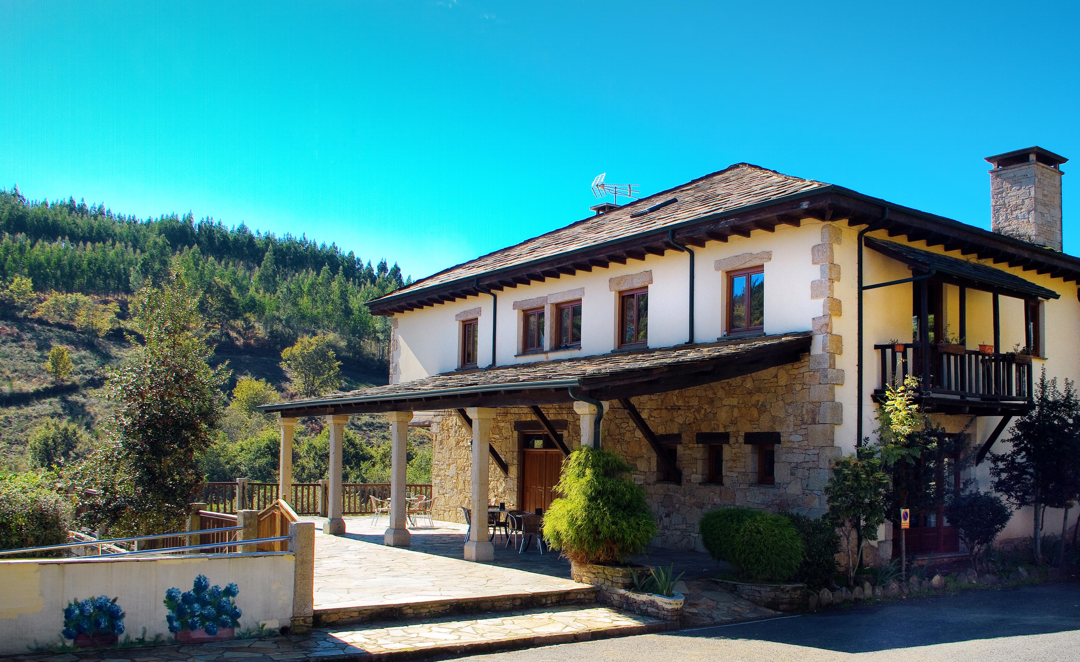 Hotel Balneario Rio Pambre Palas de Rei المظهر الخارجي الصورة
