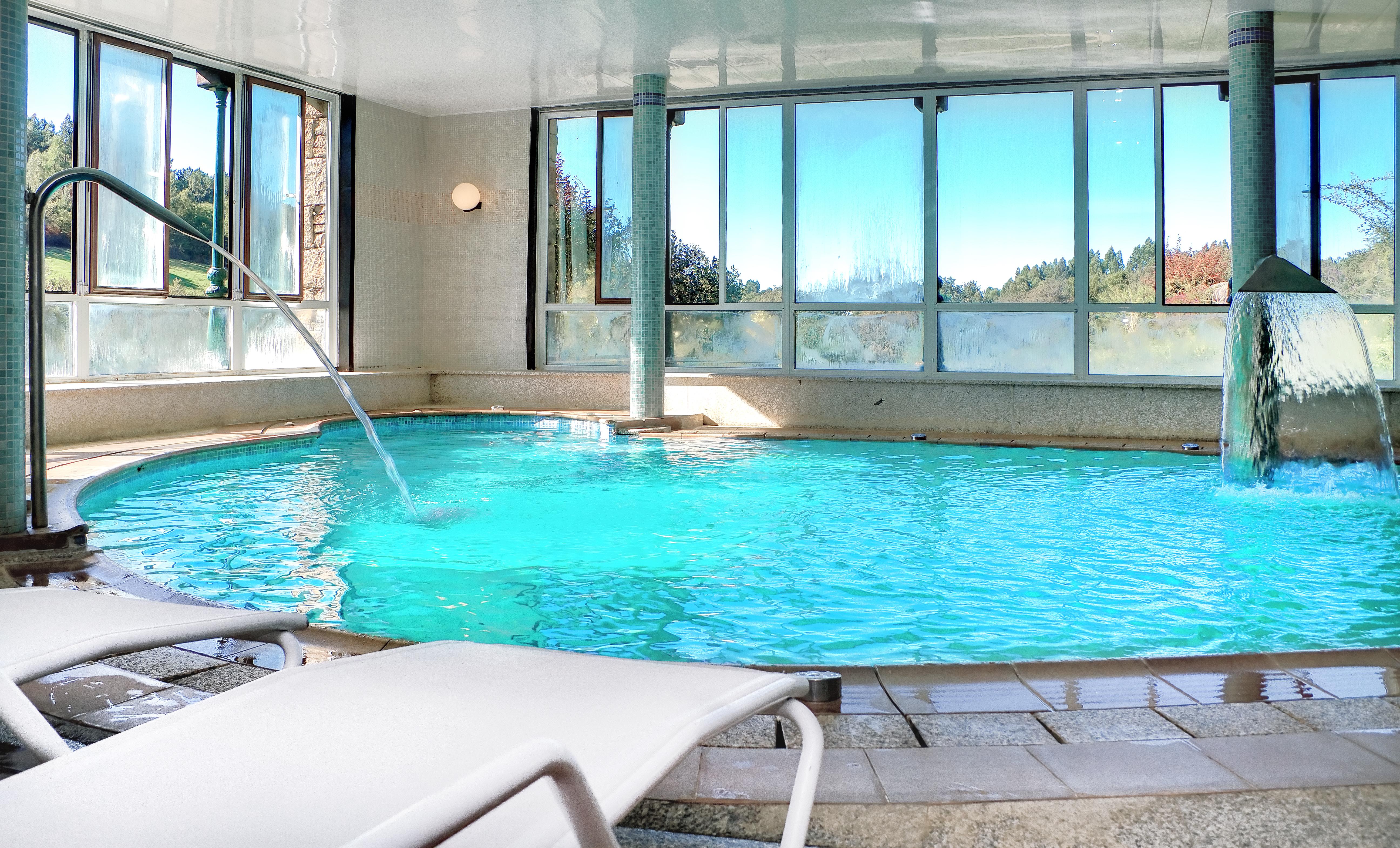 Hotel Balneario Rio Pambre Palas de Rei المظهر الخارجي الصورة